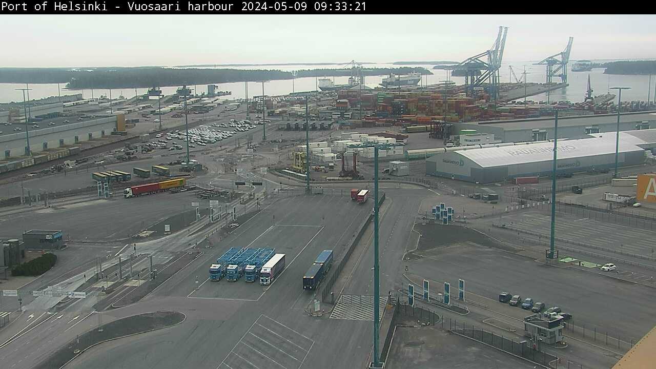 Веб-камера Хельсинки порт