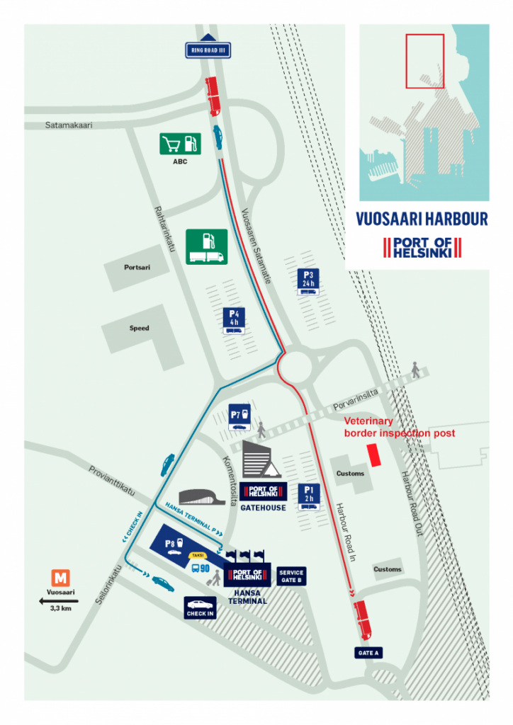Veterinary border inspection post, Vuosaari Harbour