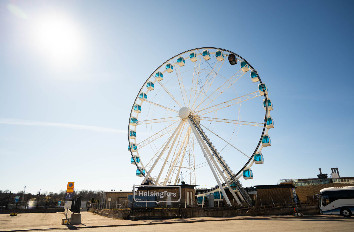 Helsinki Ferris wheel picture