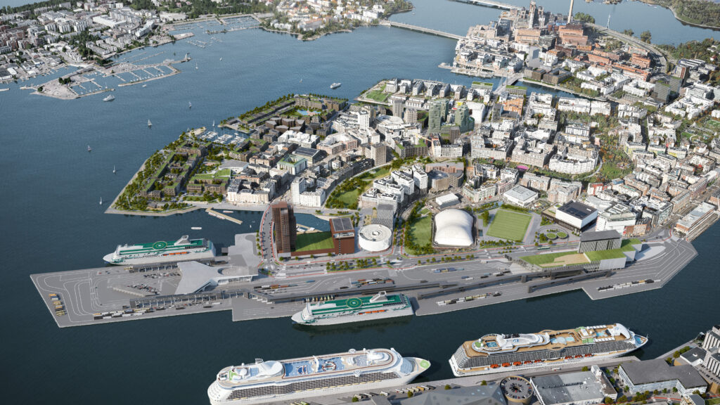 Illustration of the West Harbour